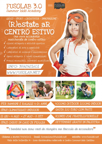 (R)estate ar Centro Estivo 2023 - Summer Kids Academy