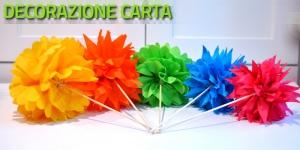 Decorazioni con la carta