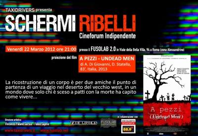 Proiezione "A PEZZI –UNDEAD MEN"