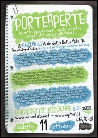 Porte aperte - presentazione dei corsi - Sabato 11 Ottobre h. 16,30