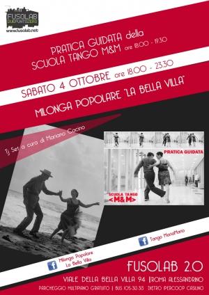 La Bella Villa – Milonga Popolare + Pratica guidata - 4 ottobre
