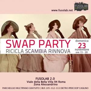 Swap Party d'autunno 2014: Ricicla - Scambia - Rinnova