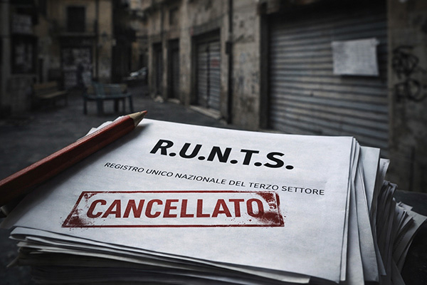 Cancellazioni di massa dal RUNTS: un attacco sistemico al Terzo Settore nel Lazio