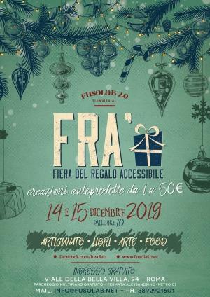 Fiera Regalo Accessibile - 14 e 15 dicembre 2019