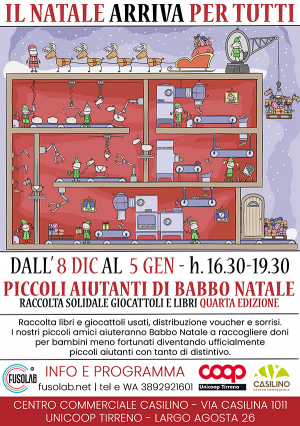 Piccoli aiutanti di Babbo Natale 2023