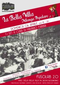 La Bella Villa – Milonga Popolare - 6 Aprile