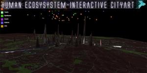 Human Ecosystem - Interactive cityart