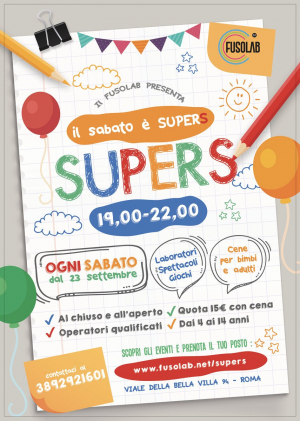 SuperS - eventi per bambin* e ragazz* - Aprile 2025