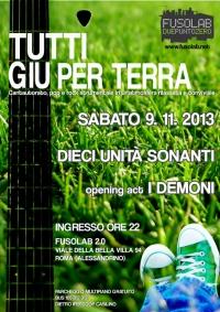 “Tutti giù per terra”: I Demoni + Dieci Unità Sonanti
