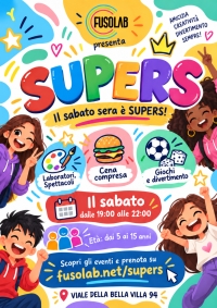 SuperS - eventi per bambin* e ragazz* - Ottobre 2026