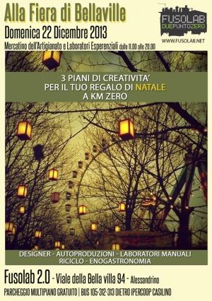 Mercatino di Natale dell'Artigianato e delle Autoproduzioni