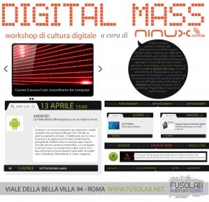 Digital Mass #6: Android: da Hello World all'interazione con un robot in sole 4 ore - Sabato 13 Aprile