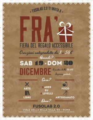 FRA' - Fiera Regalo Accessibile - 19 e 20 dicembre